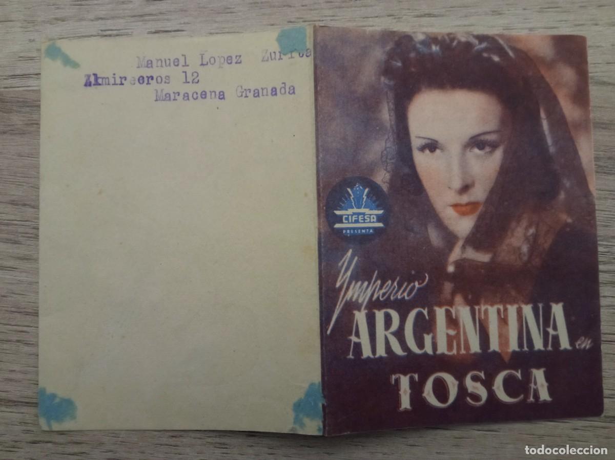 Cine: TOSCA, IMPERIO ARGENTINA - Foto 3