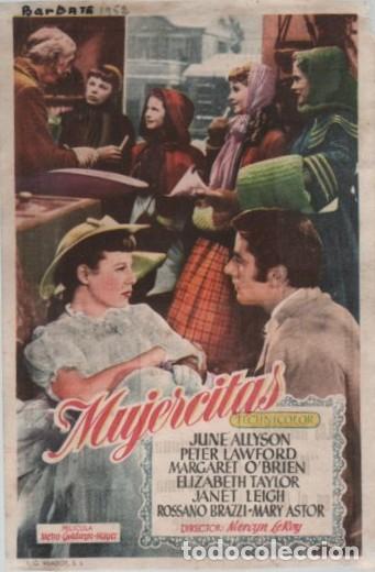 Cine: PROGRAMA DE CINE: MUJERCITAS PC-11716