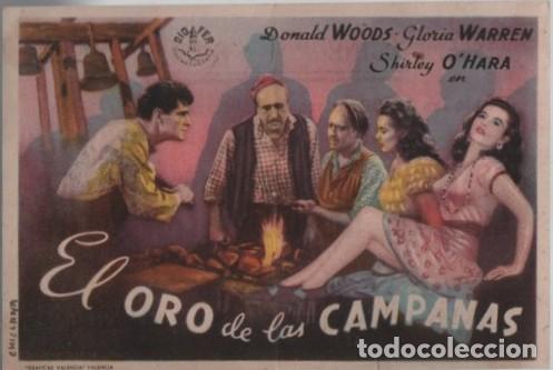 Cine: PROGRAMA DE CINE: EL ORO DE LAS CAMPANAS PC-11718 - Foto 1