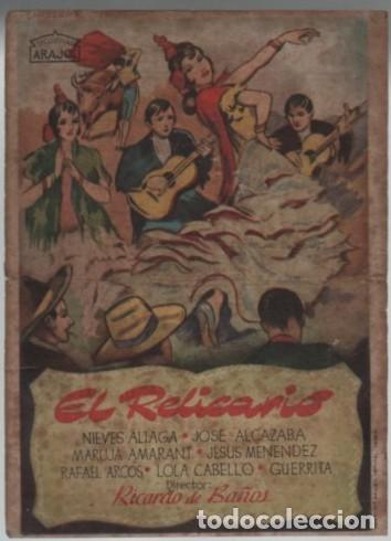 Cine: PROGRAMA DE CINE: EL RELICARIO PC-11722