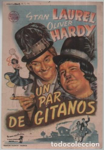 Cine: PROGRAMA DE CINE: UN PAR DE GITANOS PC-11723 - Foto 1