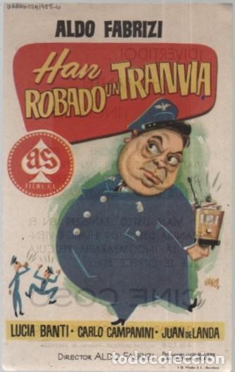 Cine: PROGRAMA DE CINE: HAN ROBADO UN TRANV&Iacute;A PC-11725 - Foto 1