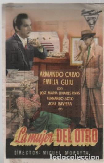 Cine: PROGRAMA DE CINE: LA MUJER DEL OTRO PC-11735