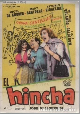 Cine: PROGRAMA DE CINE: EL HINCHA PC-11738 - Foto 1