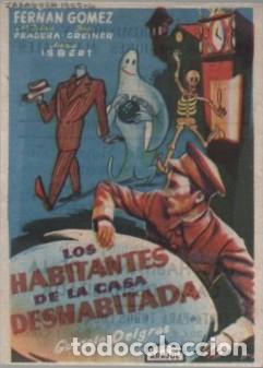 Cine: PROGRAMA DE CINE: LOS HABITANTES DE LA CASA DESHABITADA PC-11739