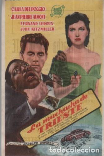 Cine: PROGRAMA DE CINE: LA MUCHACHA DE TRISTE PC-11744