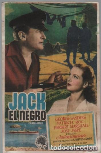 Cine: PROGRAMA DE CINE: JACK EL NEGRO PC-11751