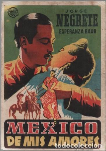 Cine: PROGRAMA DE CINE: MEXICO DE MIS AMORES PC-11752