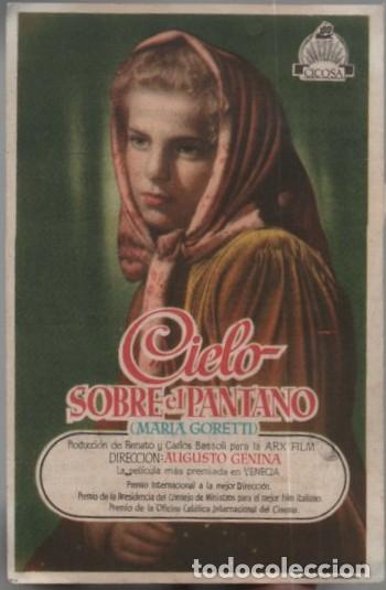 Cine: PROGRAMA DE CINE: CIELO SOBRE EL PANTANO PC-11758