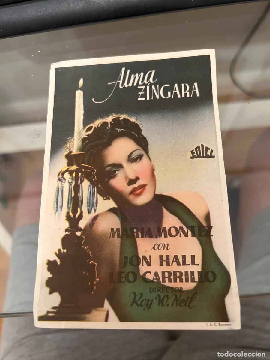 Cine: &ordm;68 ALMA ZINGARA SIN PUBLICIDAD BUEN ESTADO