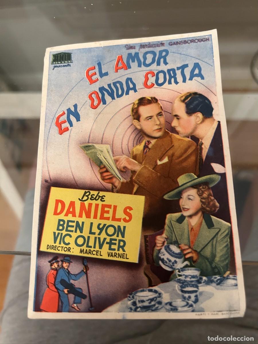 Cine: &ordm;85 el amor en onda corta sin publicidad buen estado