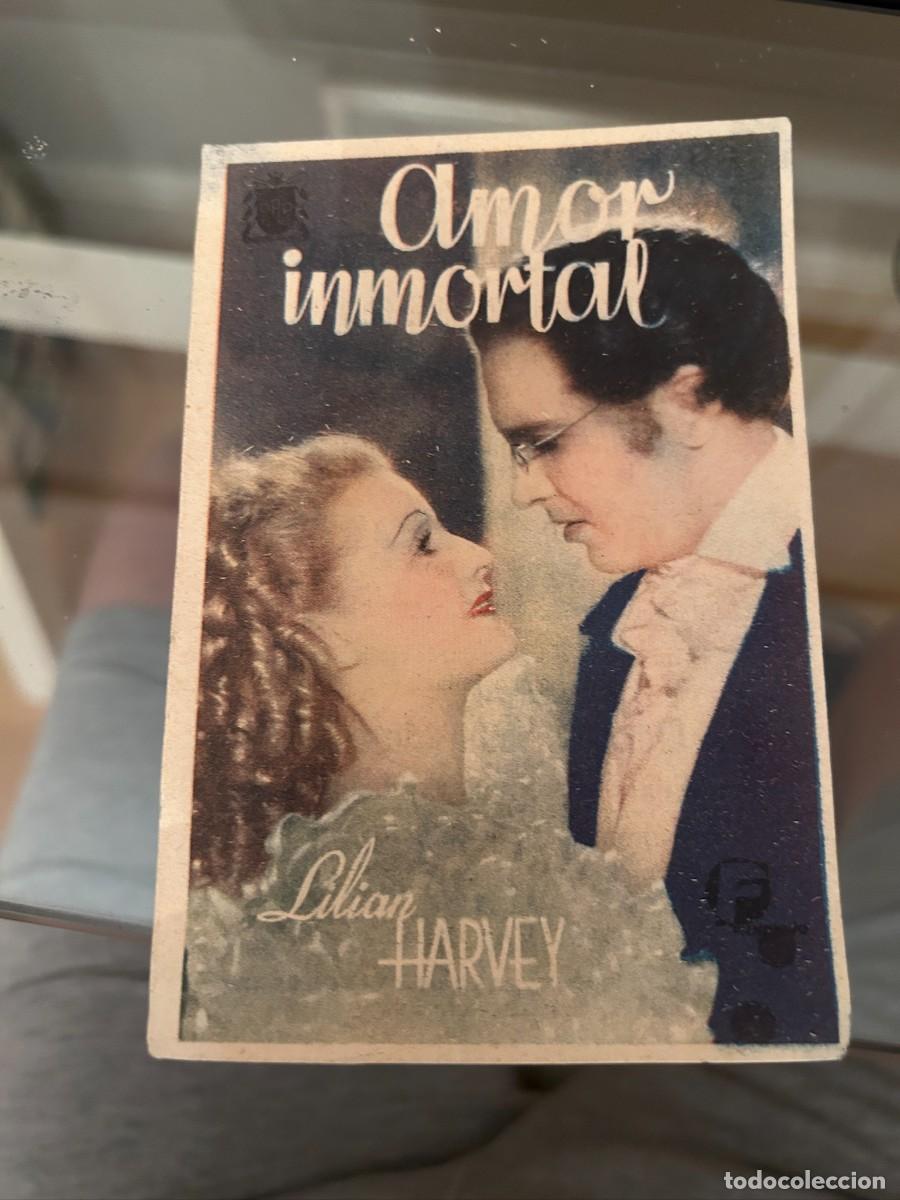 Kino: &ordm;88 amor inmortal gran cinema baracaldo erandio con publicidad buen estado