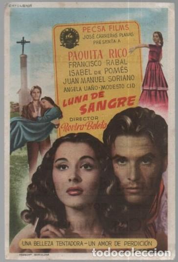 Cine: PROGRAMA DE CINE: LUNA DE SANGRE PC-11764