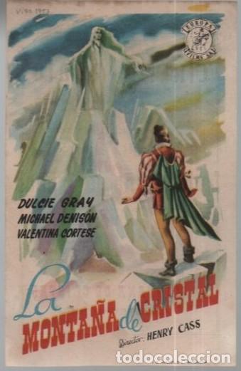 Cine: PROGRAMA DE CINE: LA MONTA&Ntilde;A DE CRISTAL PC-11766