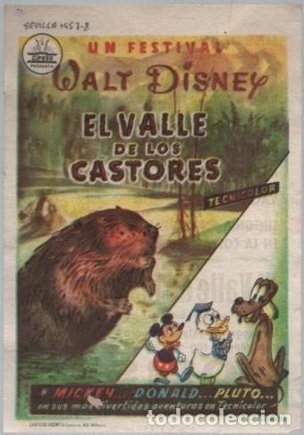 Cine: PROGRAMA DE CINE: EL VALLE DE LOS CASTORES PC-11767