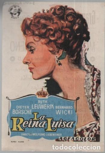Cine: PROGRAMA DE CINE: LA REINA LUISA PC-11770