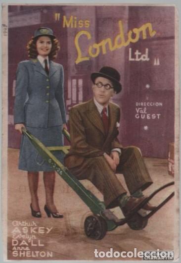 Cine: PROGRAMA DE CINE: MISS LONDON PC-11771 - Foto 1