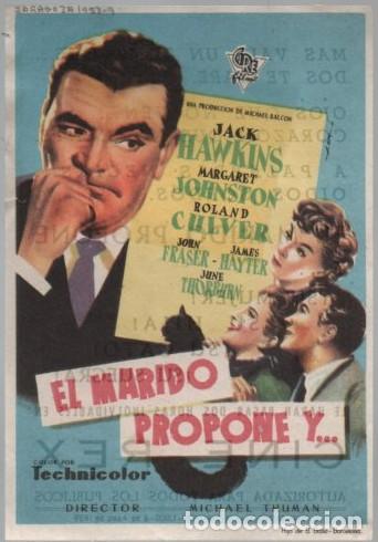 Cine: PROGRAMA DE CINE: EL MARIDO PROPONE Y&hellip; PC-11775