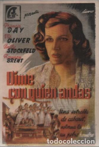 Cine: PROGRAMA DE CINE: DIME CON QUIEN ANDAS PC-11782