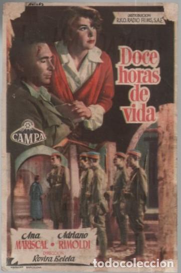 Cine: PROGRAMA DE CINE: DOCE HORAS DE VIDA PC-11785