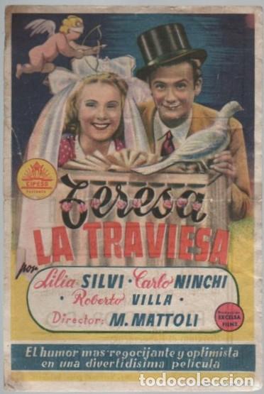 Cine: PROGRAMA DE CINE: TERESA LA TRAVIESA PC-11787