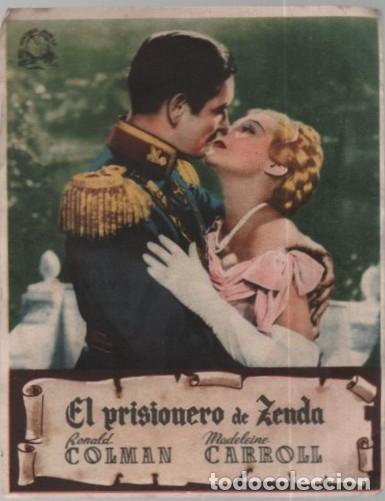 Cine: PROGRAMA DE CINE: EL PRISIONERO DE ZENDA PC-11792 - Foto 1