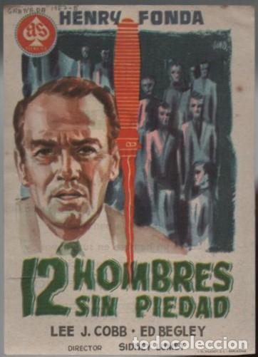 Cine: PROGRAMA DE CINE: 12 HOMBRES SIN PIEDAD PC-11793