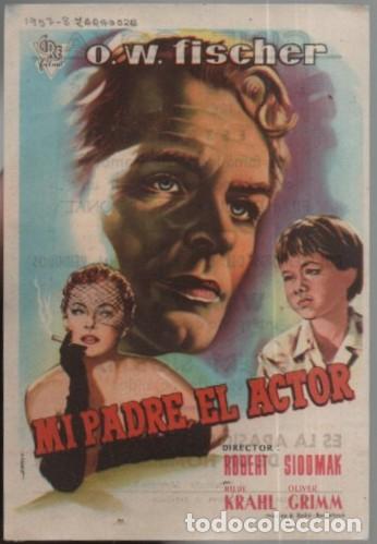 Cine: PROGRAMA DE CINE: MI PADRE EL ACTOR PC-11794