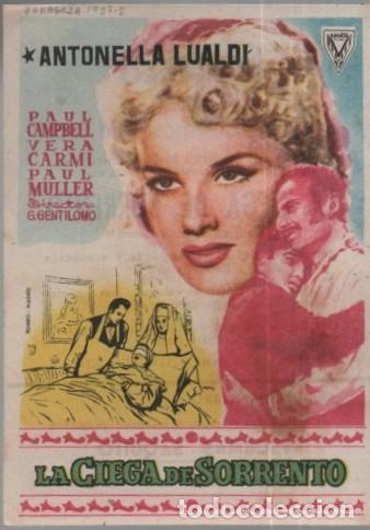 Cine: PROGRAMA DE CINE: LA CIEGA DEL SORRENTO PC-11798 - Foto 1