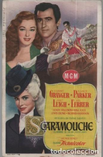 Cine: PROGRAMA DE CINE: SCARAMOUCHE PC-11802