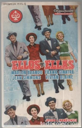 Cine: PROGRAMA DE CINE: ELLOS Y ELLAS PC-11804