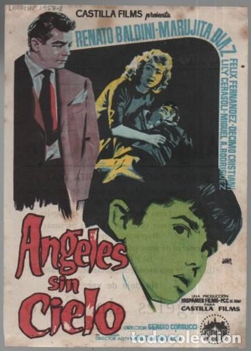 Cine: PROGRAMA DE CINE: ANGELES SIN CIELO PC-11810