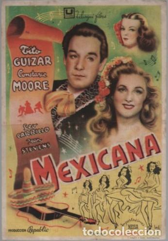 Cine: PROGRAMA DE CINE: MEXICANA PC-11812