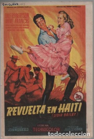 Cine: PROGRAMA DE CINE: REVUELTA EN HAITI PC-11814