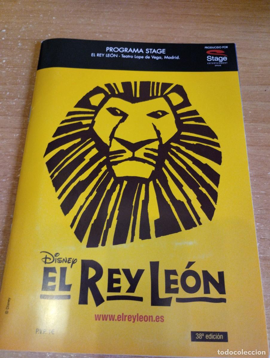 Cine: Programa Stage El rey Le&oacute;n. Edici&oacute;n 38 - Foto 1