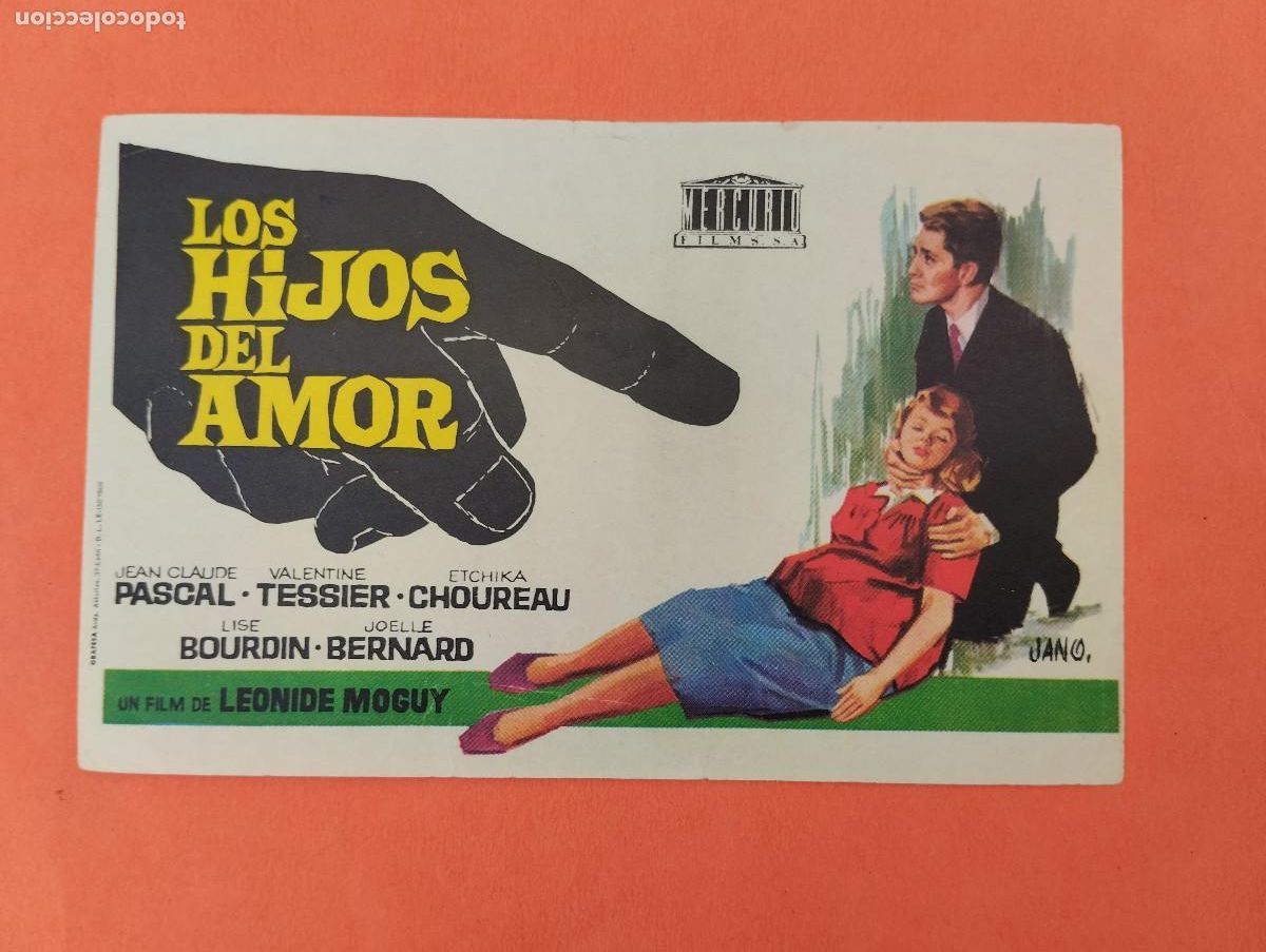 Cine: PROGRAMA CINE. LOS HIJOS DEL AMOR. REVERSO EN BLANCO.