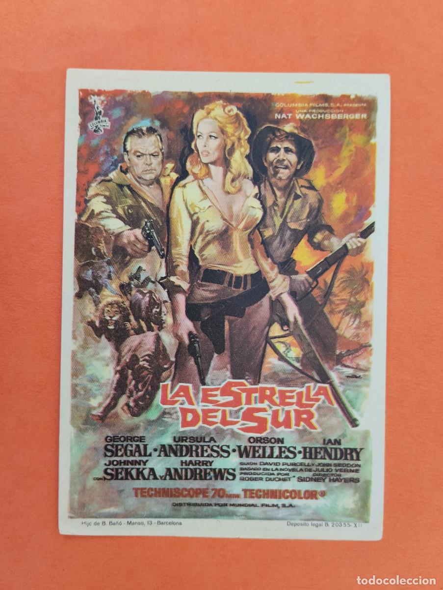 Cine: PROGRAMA CINE. LA ESTRELLA DEL SUR. REVERSO EN BLANCO.
