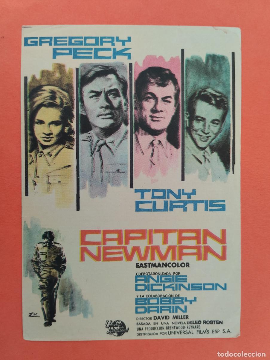 Cine: PROGRAMA CINE. CAPITAN NEWMAN. REVERSO EN BLANCO.