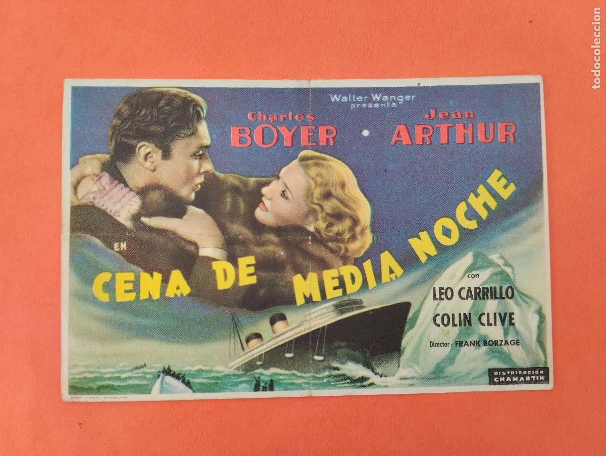 Cine: PROGRAMA CINE. CENA DE MEDIA NOCHE. REVERSO EN BLANCO.