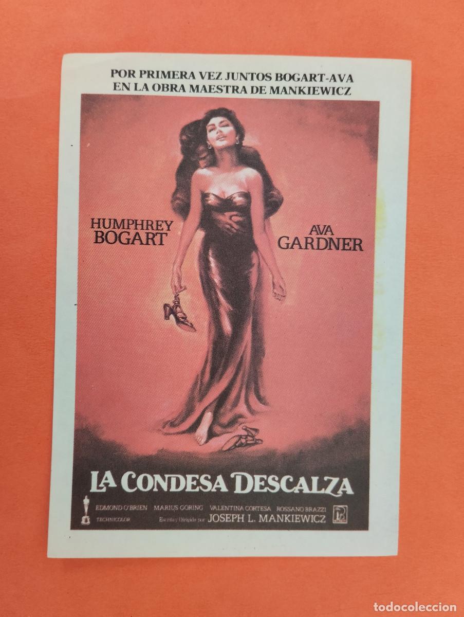 Cine: PROGRAMA CINE. LA CONDESA DESCALZA. REVERSO EN BLANCO. - Foto 1