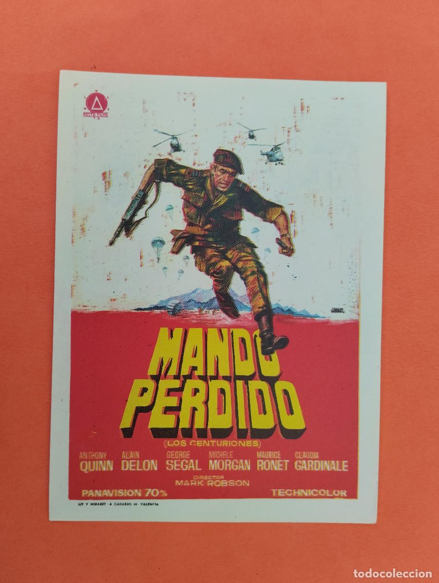 Cine: PROGRAMA CINE. MANDO PERDIDO. REVERSO EN BLANCO.