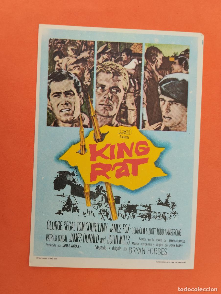 Cine: PROGRAMA CINE. KING RAT. CINE AVENIDA. TIP. ONTENIENTE