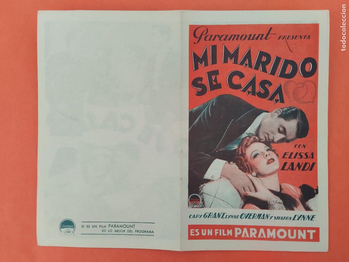 Cine: PROGRAMA CINE. MI MARIDO SE CASA. - Foto 1