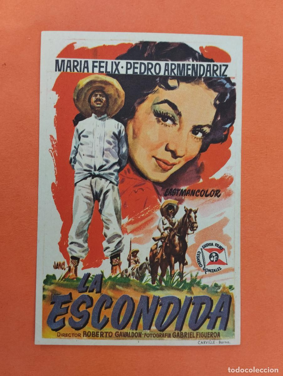 Cine: PROGRAMA CINE. LA ESCONDIDA. REVERSO EN BLANCO. - Foto 1