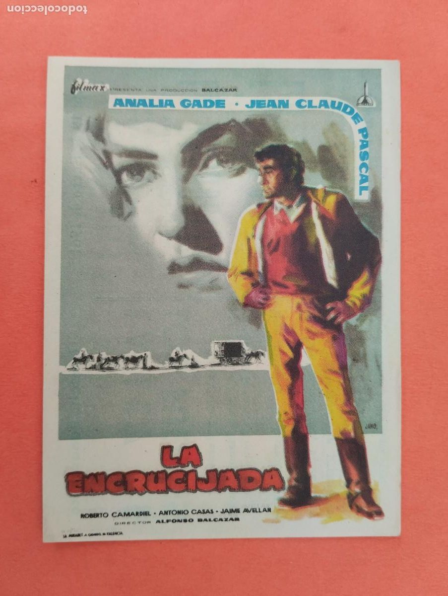 Cine: PROGRAMA CINE. LA ENCRUCIJADA.. CINE MARIN. TERUEL..