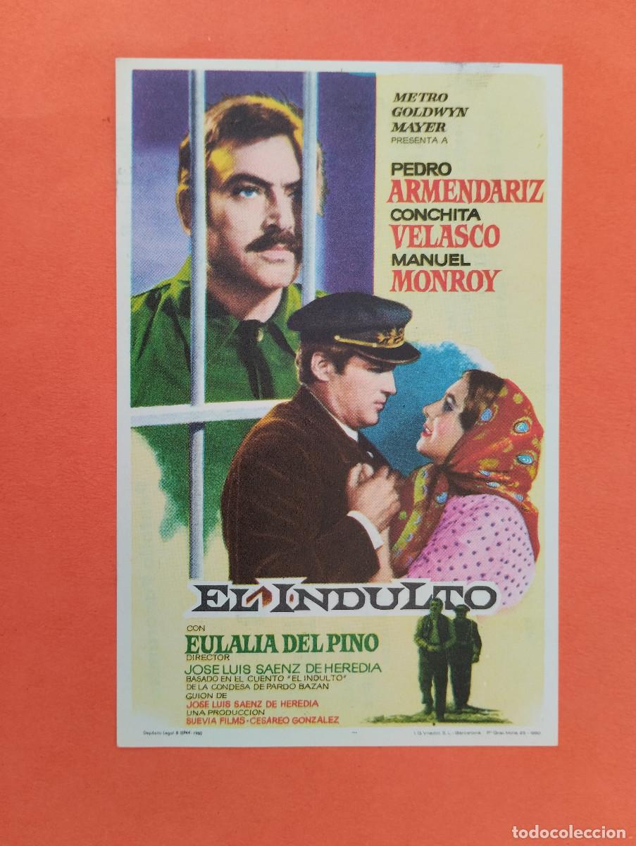 Cine: PROGRAMA CINE. EL INDULTO. CINE MARIN. TERUEL.. - Foto 1