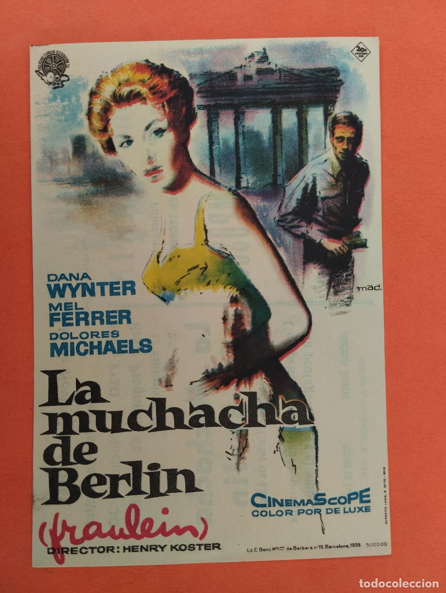 Cine: PROGRAMA CINE. LA MUCHACHA DE BERLIN. CINE MARIN. TERUEL..