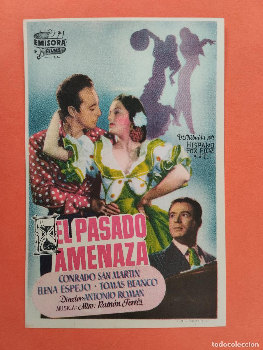 Cine: PROGRAMA CINE. EL PASADO AMENAZA. REVERSO EN BLANCO. - Foto 1