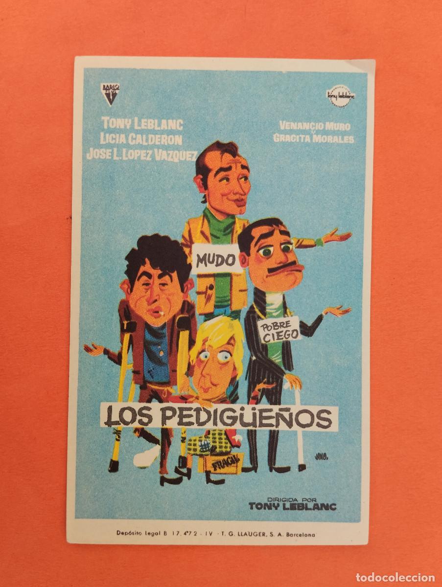 Cine: PROGRAMA CINE. LOS PEDIG&Uuml;E&Ntilde;OS. REVERSO EN BLANCO. - Foto 1