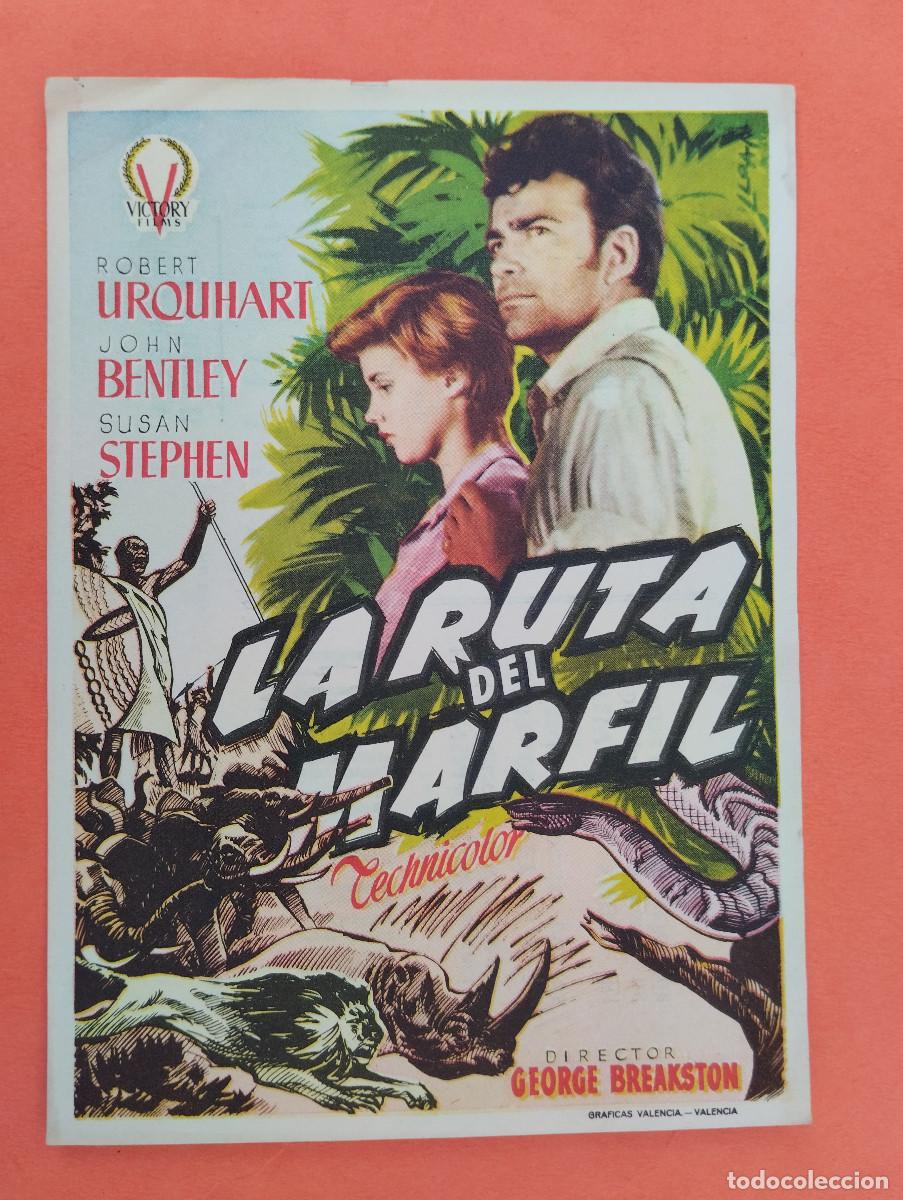 Cine: PROGRAMA CINE. LA RUTA DE MARFIL. CINE MARIN. TERUEL..